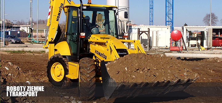 roboty ziemne i transport